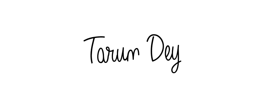 Make a beautiful signature design for name Tarun Dey. With this signature (Angelique-Rose-font-FFP) style, you can create a handwritten signature for free. Tarun Dey signature style 5 images and pictures png