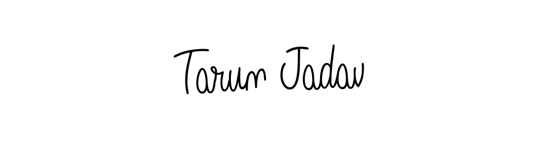 It looks lik you need a new signature style for name Tarun Jadav. Design unique handwritten (Angelique-Rose-font-FFP) signature with our free signature maker in just a few clicks. Tarun Jadav signature style 5 images and pictures png