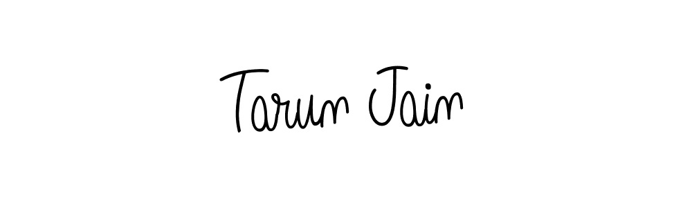 Create a beautiful signature design for name Tarun Jain. With this signature (Angelique-Rose-font-FFP) fonts, you can make a handwritten signature for free. Tarun Jain signature style 5 images and pictures png
