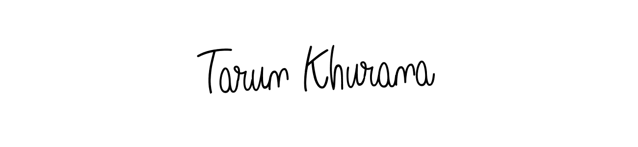 Design your own signature with our free online signature maker. With this signature software, you can create a handwritten (Angelique-Rose-font-FFP) signature for name Tarun Khurana. Tarun Khurana signature style 5 images and pictures png