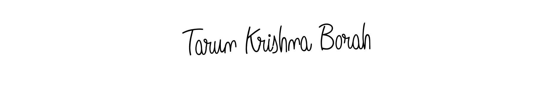 if you are searching for the best signature style for your name Tarun Krishna Borah. so please give up your signature search. here we have designed multiple signature styles  using Angelique-Rose-font-FFP. Tarun Krishna Borah signature style 5 images and pictures png