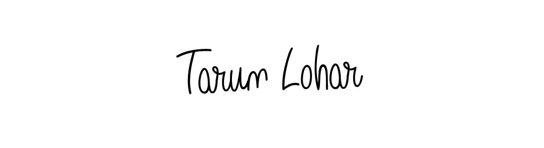 How to make Tarun Lohar signature? Angelique-Rose-font-FFP is a professional autograph style. Create handwritten signature for Tarun Lohar name. Tarun Lohar signature style 5 images and pictures png
