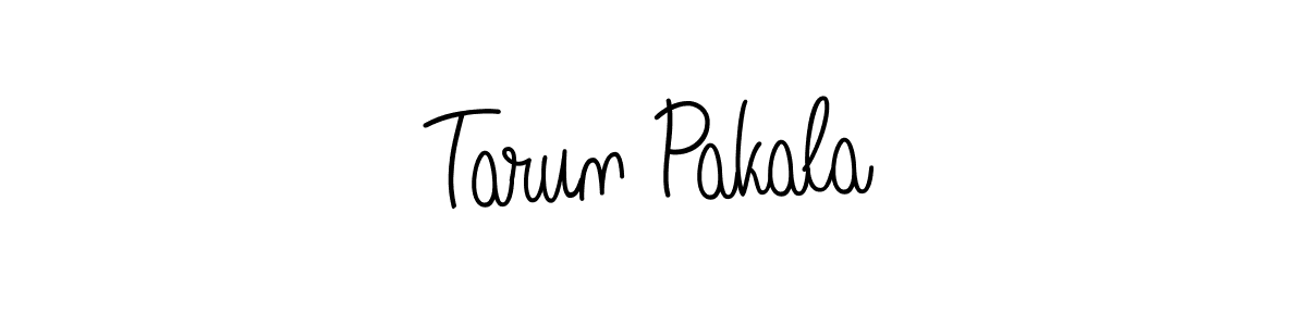 It looks lik you need a new signature style for name Tarun Pakala. Design unique handwritten (Angelique-Rose-font-FFP) signature with our free signature maker in just a few clicks. Tarun Pakala signature style 5 images and pictures png