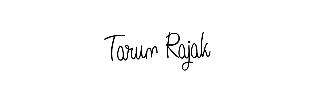 Design your own signature with our free online signature maker. With this signature software, you can create a handwritten (Angelique-Rose-font-FFP) signature for name Tarun Rajak. Tarun Rajak signature style 5 images and pictures png