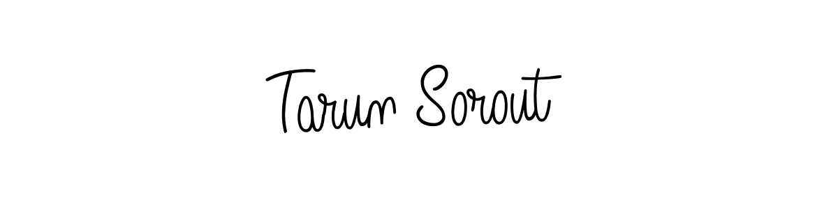 Make a short Tarun Sorout signature style. Manage your documents anywhere anytime using Angelique-Rose-font-FFP. Create and add eSignatures, submit forms, share and send files easily. Tarun Sorout signature style 5 images and pictures png