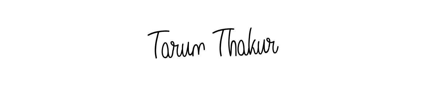 Use a signature maker to create a handwritten signature online. With this signature software, you can design (Angelique-Rose-font-FFP) your own signature for name Tarun Thakur . Tarun Thakur  signature style 5 images and pictures png