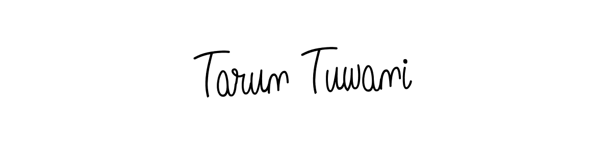 Once you've used our free online signature maker to create your best signature Angelique-Rose-font-FFP style, it's time to enjoy all of the benefits that Tarun Tuwani name signing documents. Tarun Tuwani signature style 5 images and pictures png