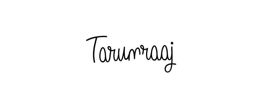 You should practise on your own different ways (Angelique-Rose-font-FFP) to write your name (Tarunraaj) in signature. don't let someone else do it for you. Tarunraaj signature style 5 images and pictures png
