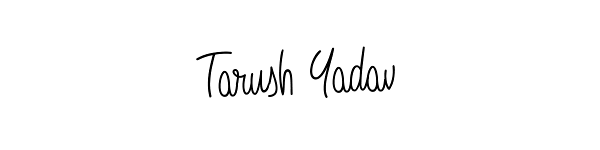 How to Draw Tarush Yadav signature style? Angelique-Rose-font-FFP is a latest design signature styles for name Tarush Yadav. Tarush Yadav signature style 5 images and pictures png