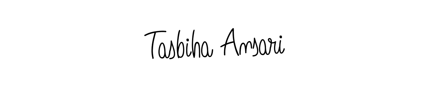 Similarly Angelique-Rose-font-FFP is the best handwritten signature design. Signature creator online .You can use it as an online autograph creator for name Tasbiha Ansari. Tasbiha Ansari signature style 5 images and pictures png