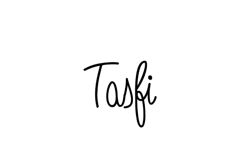 Use a signature maker to create a handwritten signature online. With this signature software, you can design (Angelique-Rose-font-FFP) your own signature for name Tasfi. Tasfi signature style 5 images and pictures png