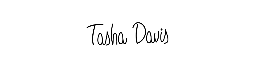 How to make Tasha Davis name signature. Use Angelique-Rose-font-FFP style for creating short signs online. This is the latest handwritten sign. Tasha Davis signature style 5 images and pictures png