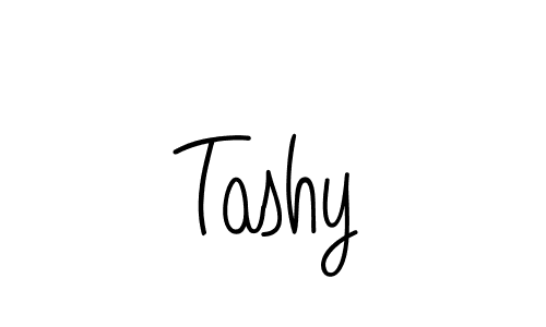 Design your own signature with our free online signature maker. With this signature software, you can create a handwritten (Angelique-Rose-font-FFP) signature for name Tashy. Tashy signature style 5 images and pictures png