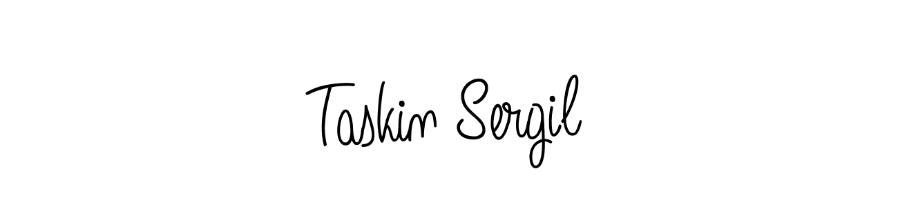 Design your own signature with our free online signature maker. With this signature software, you can create a handwritten (Angelique-Rose-font-FFP) signature for name Taskin Sergil. Taskin Sergil signature style 5 images and pictures png