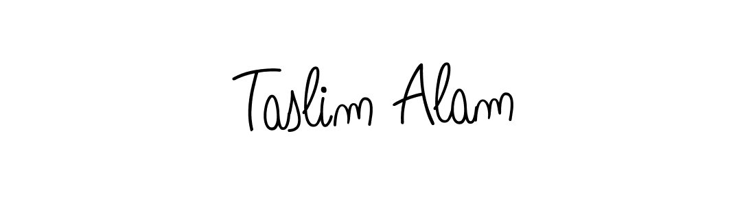 Best and Professional Signature Style for Taslim Alam. Angelique-Rose-font-FFP Best Signature Style Collection. Taslim Alam signature style 5 images and pictures png