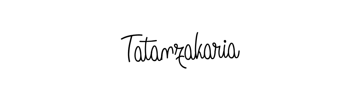 Angelique-Rose-font-FFP is a professional signature style that is perfect for those who want to add a touch of class to their signature. It is also a great choice for those who want to make their signature more unique. Get Tatanzakaria name to fancy signature for free. Tatanzakaria signature style 5 images and pictures png
