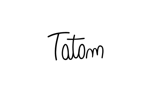 Here are the top 10 professional signature styles for the name Tatom. These are the best autograph styles you can use for your name. Tatom signature style 5 images and pictures png