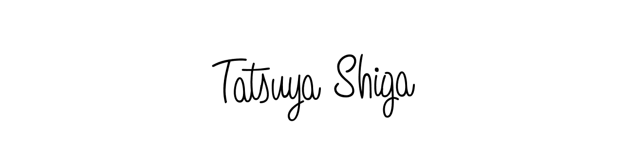 Best and Professional Signature Style for Tatsuya Shiga. Angelique-Rose-font-FFP Best Signature Style Collection. Tatsuya Shiga signature style 5 images and pictures png