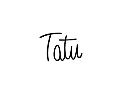 How to make Tatu name signature. Use Angelique-Rose-font-FFP style for creating short signs online. This is the latest handwritten sign. Tatu signature style 5 images and pictures png