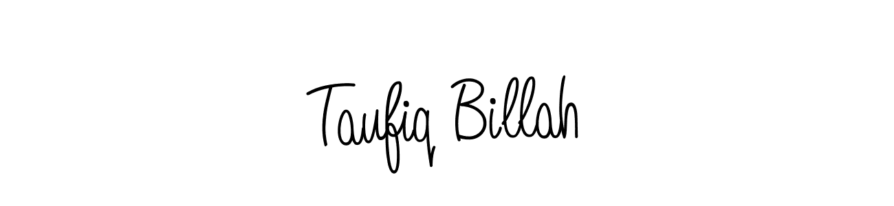 It looks lik you need a new signature style for name Taufiq Billah. Design unique handwritten (Angelique-Rose-font-FFP) signature with our free signature maker in just a few clicks. Taufiq Billah signature style 5 images and pictures png