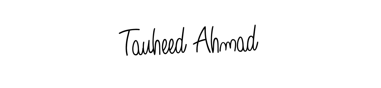 You can use this online signature creator to create a handwritten signature for the name Tauheed Ahmad. This is the best online autograph maker. Tauheed Ahmad signature style 5 images and pictures png