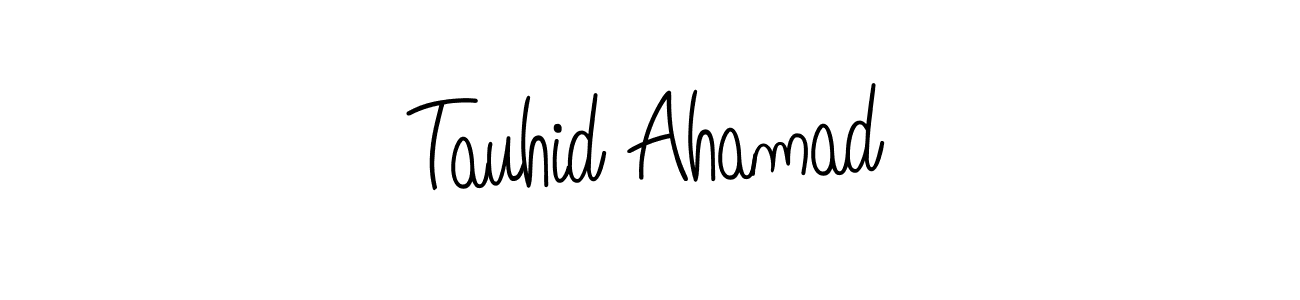 if you are searching for the best signature style for your name Tauhid Ahamad. so please give up your signature search. here we have designed multiple signature styles  using Angelique-Rose-font-FFP. Tauhid Ahamad signature style 5 images and pictures png