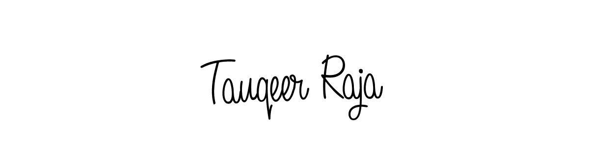 if you are searching for the best signature style for your name Tauqeer Raja. so please give up your signature search. here we have designed multiple signature styles  using Angelique-Rose-font-FFP. Tauqeer Raja signature style 5 images and pictures png