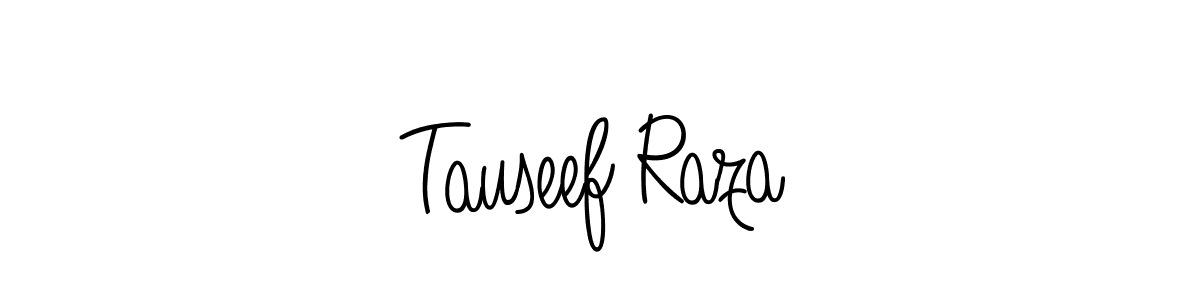 Make a beautiful signature design for name Tauseef Raza. Use this online signature maker to create a handwritten signature for free. Tauseef Raza signature style 5 images and pictures png