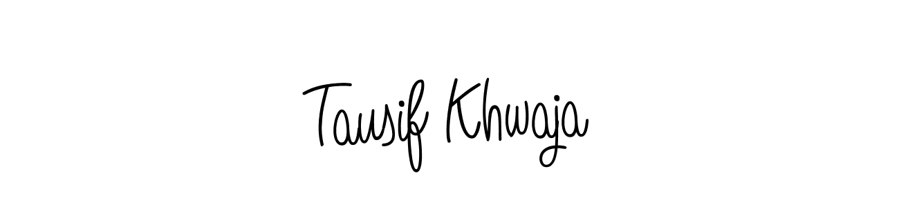 Make a beautiful signature design for name Tausif Khwaja. Use this online signature maker to create a handwritten signature for free. Tausif Khwaja signature style 5 images and pictures png