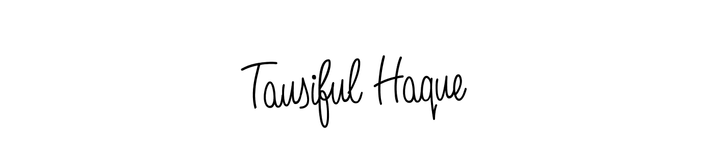This is the best signature style for the Tausiful Haque name. Also you like these signature font (Angelique-Rose-font-FFP). Mix name signature. Tausiful Haque signature style 5 images and pictures png