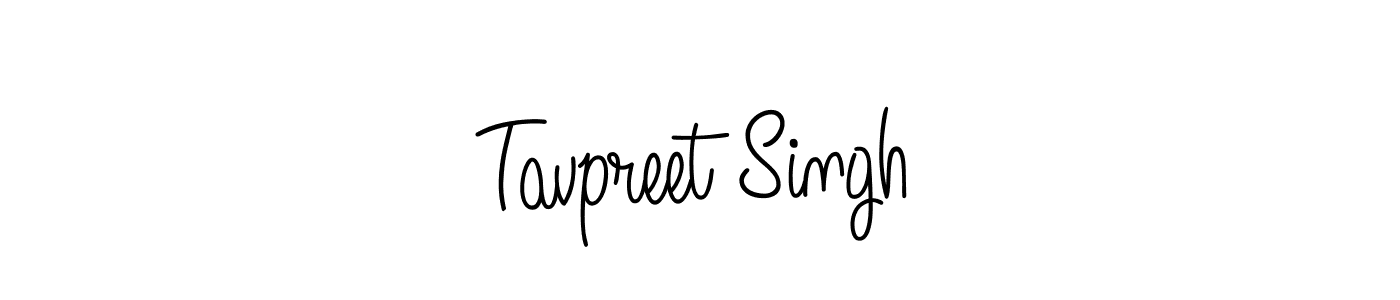 Design your own signature with our free online signature maker. With this signature software, you can create a handwritten (Angelique-Rose-font-FFP) signature for name Tavpreet Singh. Tavpreet Singh signature style 5 images and pictures png
