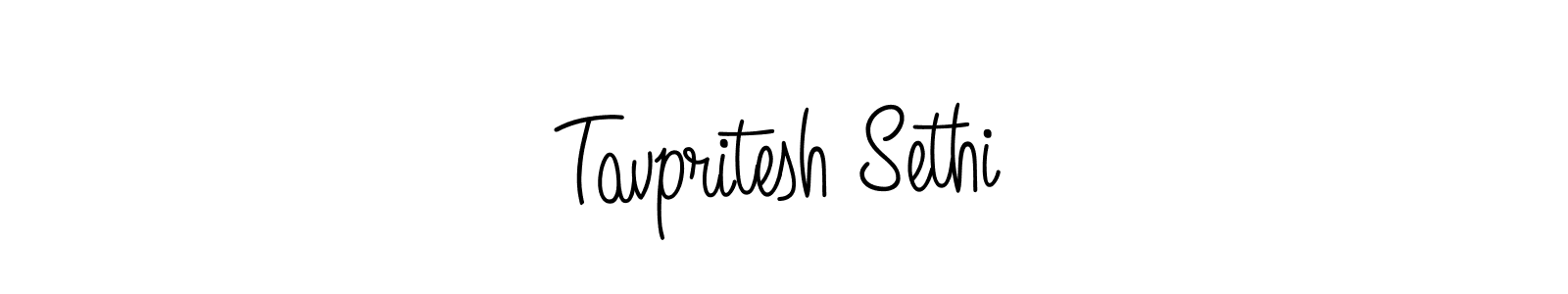How to make Tavpritesh Sethi signature? Angelique-Rose-font-FFP is a professional autograph style. Create handwritten signature for Tavpritesh Sethi name. Tavpritesh Sethi signature style 5 images and pictures png