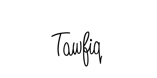 Create a beautiful signature design for name Tawfiq. With this signature (Angelique-Rose-font-FFP) fonts, you can make a handwritten signature for free. Tawfiq signature style 5 images and pictures png