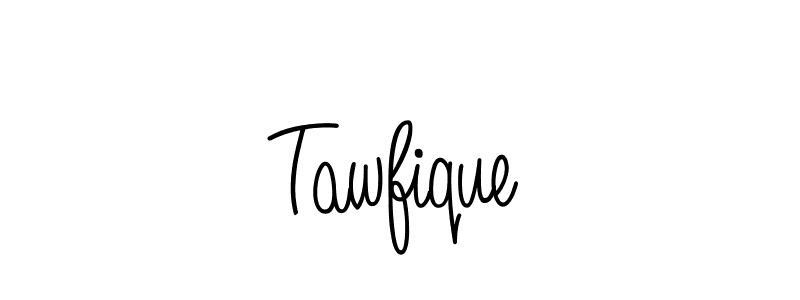 Make a beautiful signature design for name Tawfique. Use this online signature maker to create a handwritten signature for free. Tawfique signature style 5 images and pictures png