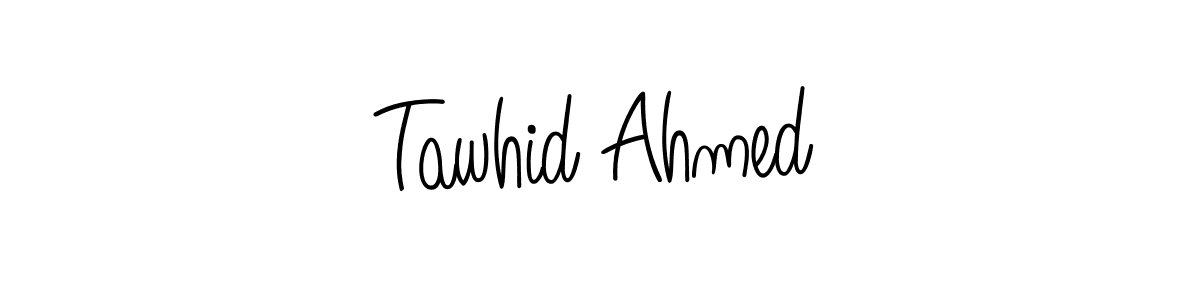 This is the best signature style for the Tawhid Ahmed name. Also you like these signature font (Angelique-Rose-font-FFP). Mix name signature. Tawhid Ahmed signature style 5 images and pictures png