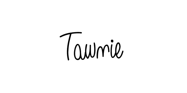 Here are the top 10 professional signature styles for the name Tawnie. These are the best autograph styles you can use for your name. Tawnie signature style 5 images and pictures png