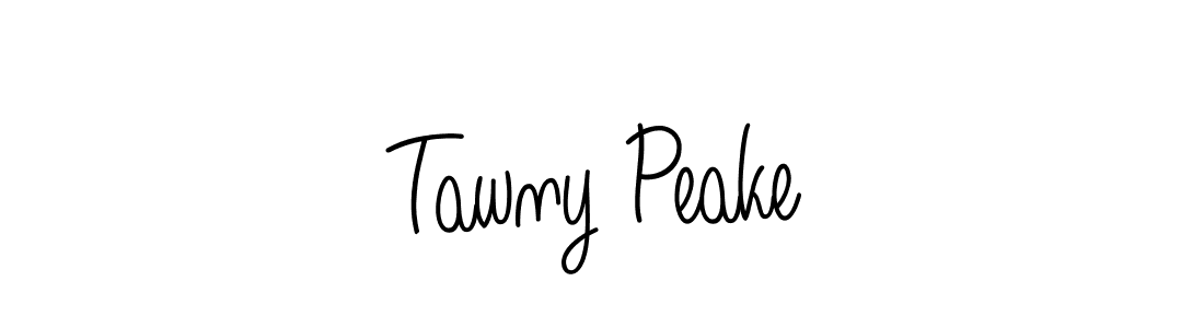 Create a beautiful signature design for name Tawny Peake. With this signature (Angelique-Rose-font-FFP) fonts, you can make a handwritten signature for free. Tawny Peake signature style 5 images and pictures png