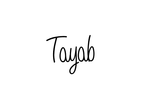 if you are searching for the best signature style for your name Tayab. so please give up your signature search. here we have designed multiple signature styles  using Angelique-Rose-font-FFP. Tayab signature style 5 images and pictures png