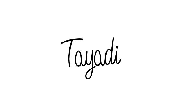 Make a short Tayadi signature style. Manage your documents anywhere anytime using Angelique-Rose-font-FFP. Create and add eSignatures, submit forms, share and send files easily. Tayadi signature style 5 images and pictures png