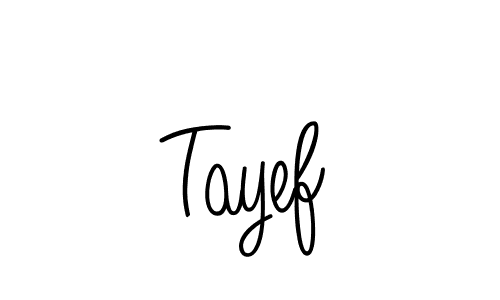 Best and Professional Signature Style for Tayef. Angelique-Rose-font-FFP Best Signature Style Collection. Tayef signature style 5 images and pictures png