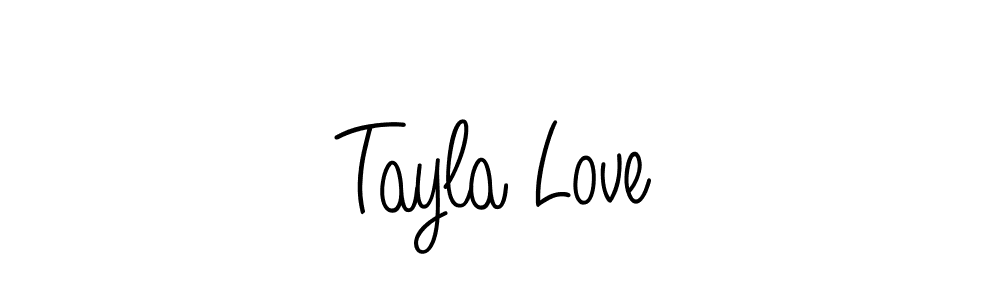 You should practise on your own different ways (Angelique-Rose-font-FFP) to write your name (Tayla Love) in signature. don't let someone else do it for you. Tayla Love signature style 5 images and pictures png