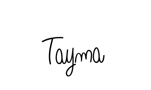 Best and Professional Signature Style for Tayma. Angelique-Rose-font-FFP Best Signature Style Collection. Tayma signature style 5 images and pictures png