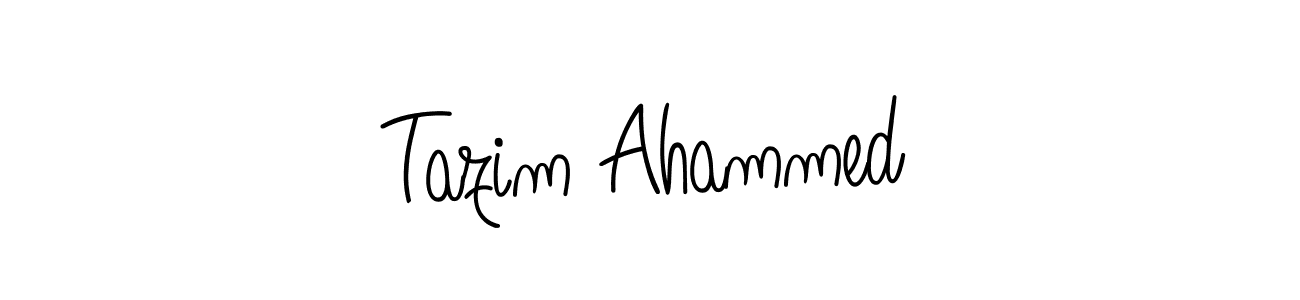 Make a beautiful signature design for name Tazim Ahammed. Use this online signature maker to create a handwritten signature for free. Tazim Ahammed signature style 5 images and pictures png