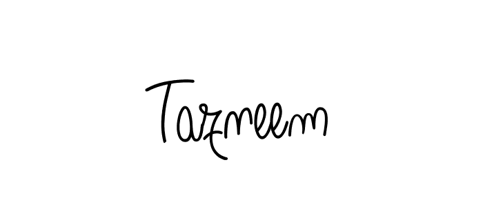 It looks lik you need a new signature style for name Tazneem. Design unique handwritten (Angelique-Rose-font-FFP) signature with our free signature maker in just a few clicks. Tazneem signature style 5 images and pictures png