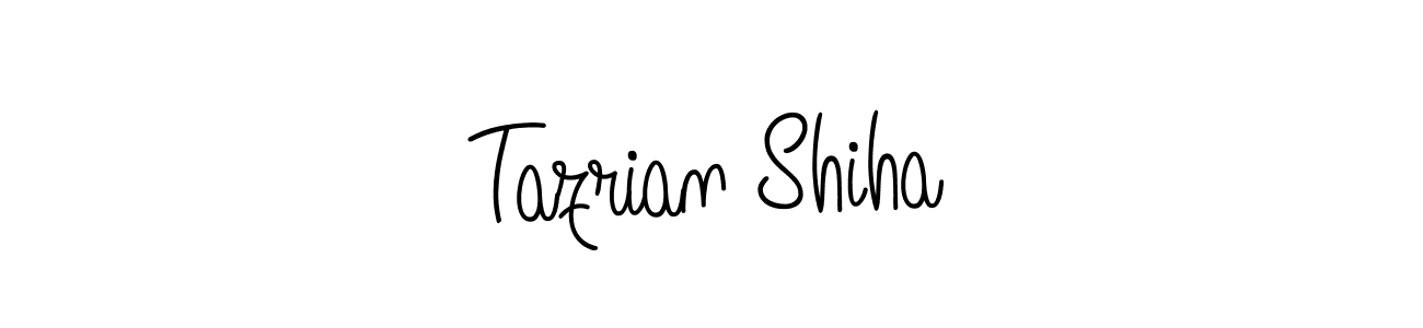 Once you've used our free online signature maker to create your best signature Angelique-Rose-font-FFP style, it's time to enjoy all of the benefits that Tazrian Shiha name signing documents. Tazrian Shiha signature style 5 images and pictures png