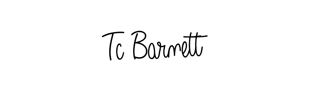 Once you've used our free online signature maker to create your best signature Angelique-Rose-font-FFP style, it's time to enjoy all of the benefits that Tc Barnett name signing documents. Tc Barnett signature style 5 images and pictures png