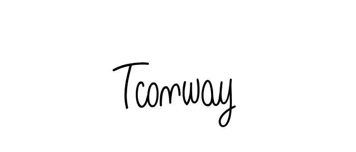 Make a beautiful signature design for name Tconway. Use this online signature maker to create a handwritten signature for free. Tconway signature style 5 images and pictures png