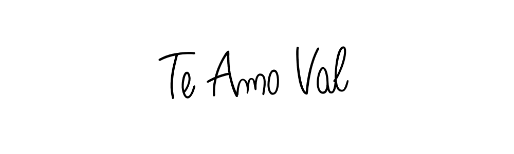 Make a beautiful signature design for name Te Amo Val. Use this online signature maker to create a handwritten signature for free. Te Amo Val signature style 5 images and pictures png