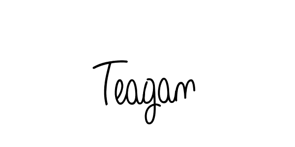 You should practise on your own different ways (Angelique-Rose-font-FFP) to write your name (Teagan) in signature. don't let someone else do it for you. Teagan signature style 5 images and pictures png