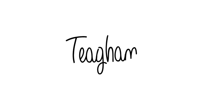 The best way (Angelique-Rose-font-FFP) to make a short signature is to pick only two or three words in your name. The name Teaghan include a total of six letters. For converting this name. Teaghan signature style 5 images and pictures png